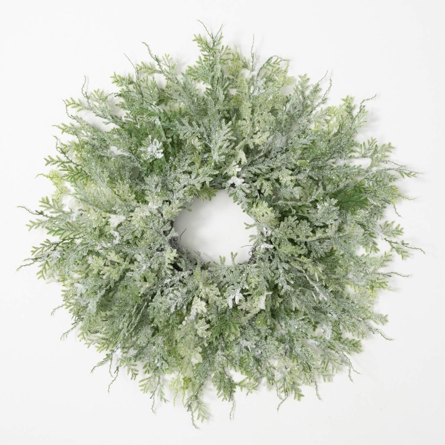 Frosted Fern Wreath