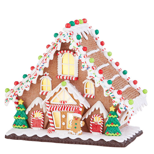 Gingerbread Lighted Lodge