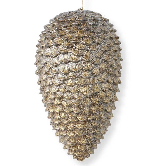 Antique Shatterproof Pinecone Ornament