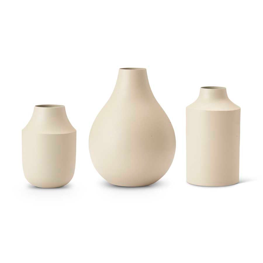 Matte Ivory Vase