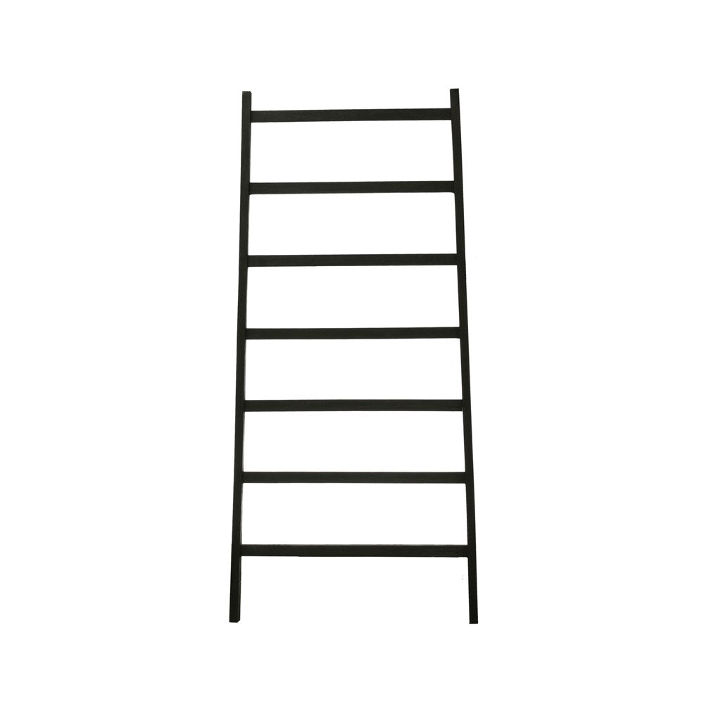 Black Decorative Wood Ladder