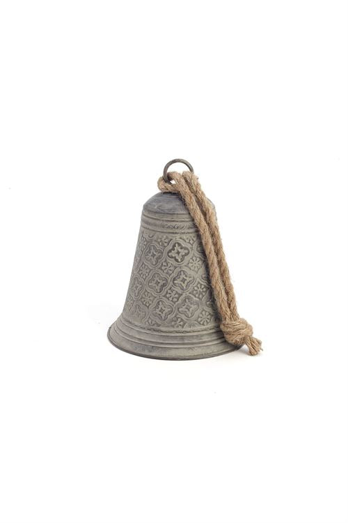 Silver Patterned Bell