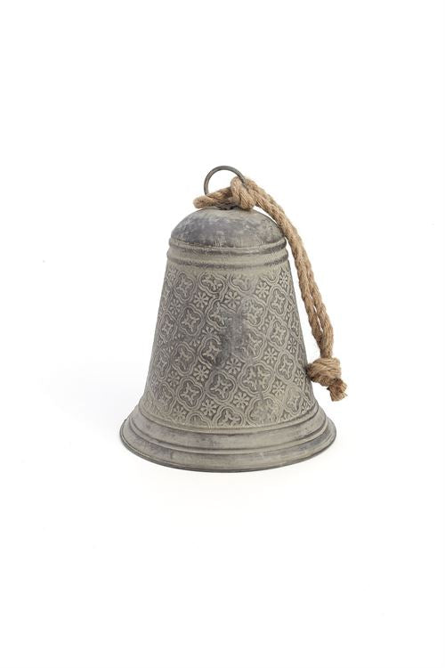 Silver Patterned Bell