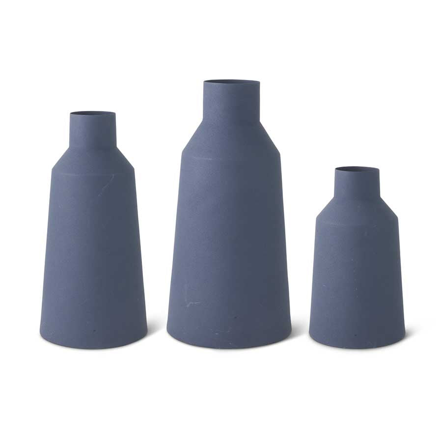 Blue Matte Vase