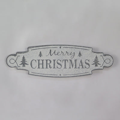 Galvanized Merry Christmas Sign