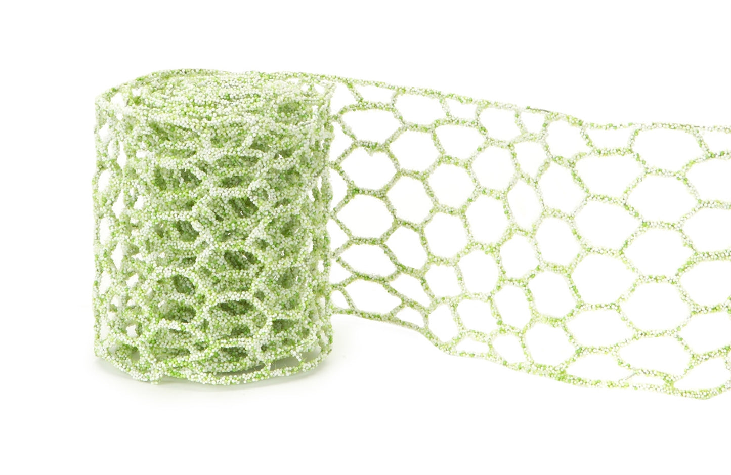 MICRO-BEADED NETTED RIBBON