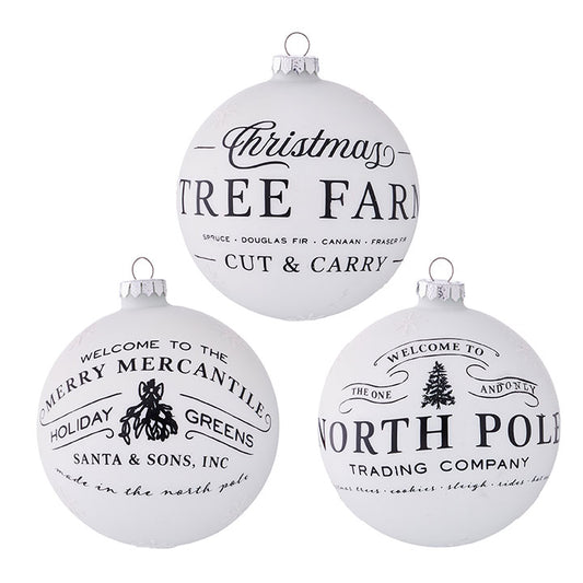 Holiday Ball Ornament