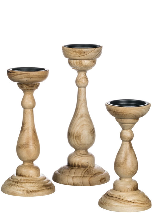 Pillar Candle Holder Set