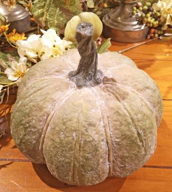 Green Distressed Pumpkin