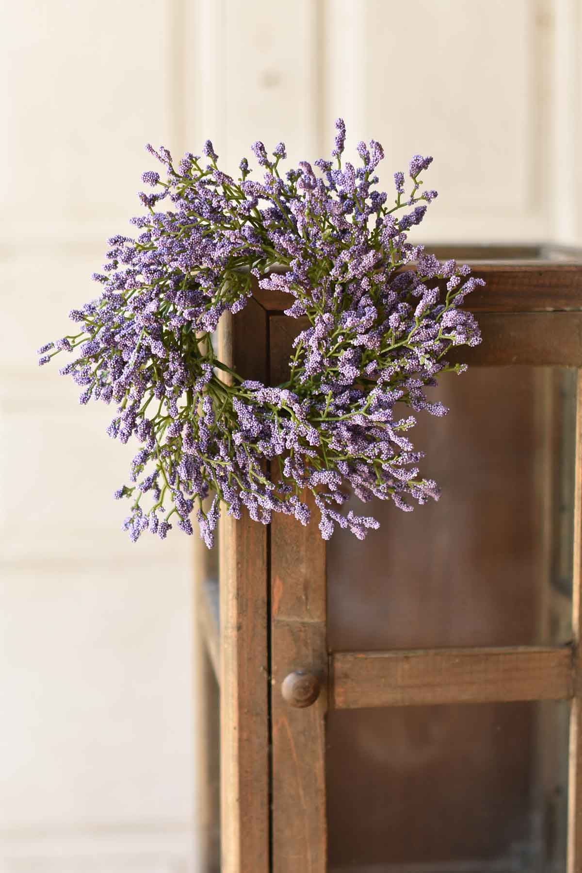 Purple Astilbe Candle Ring