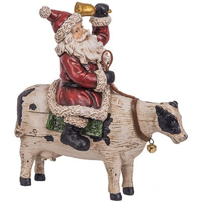 Cow Santa