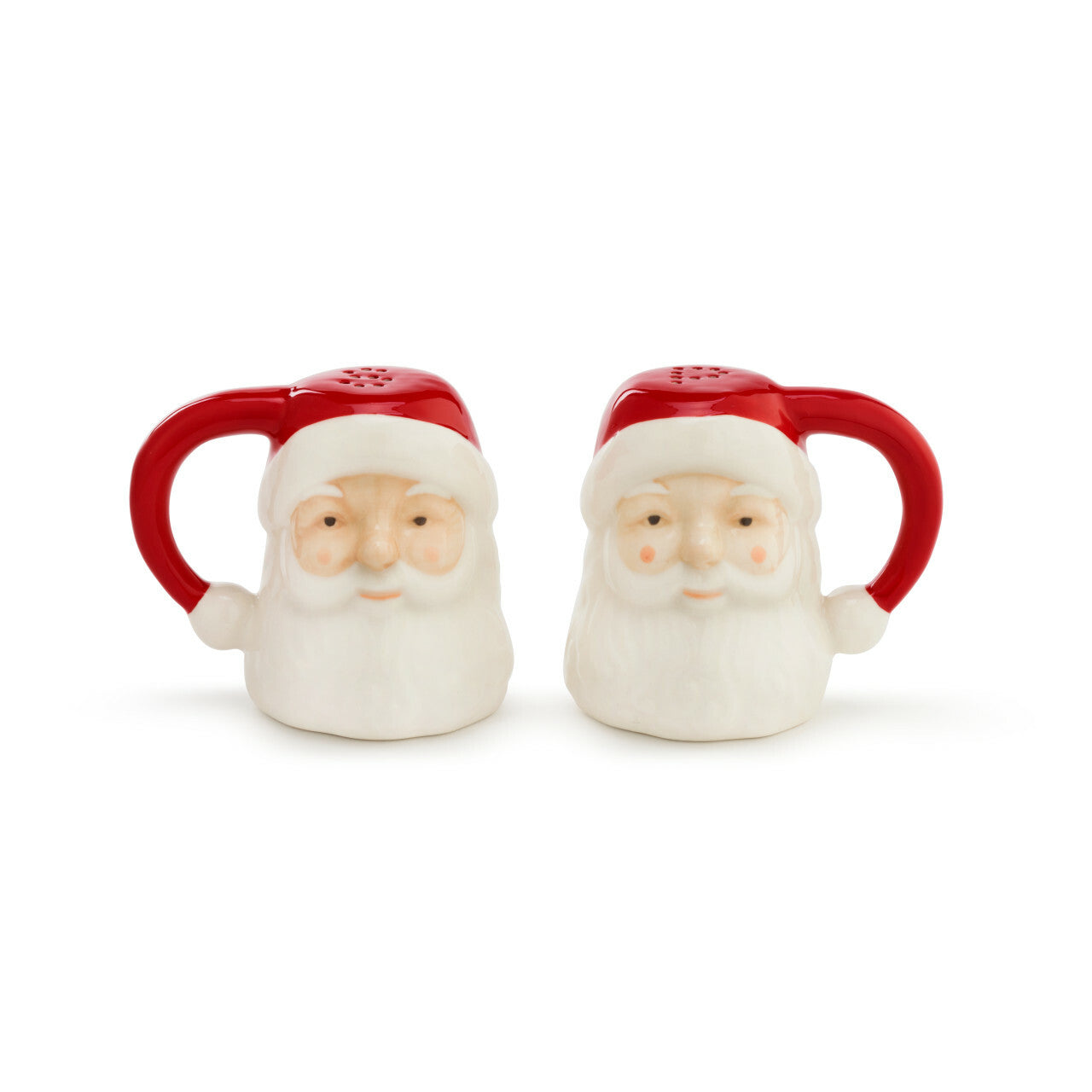 Santa Ceramic Salt & Pepper Shaker Set