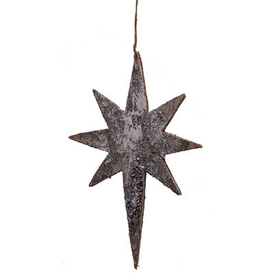 Birch Star Ornament