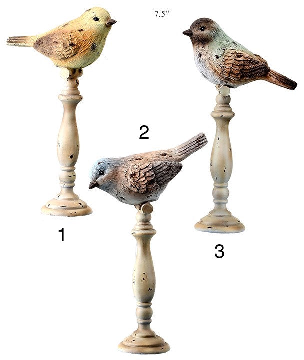 Songbird on Pedestal