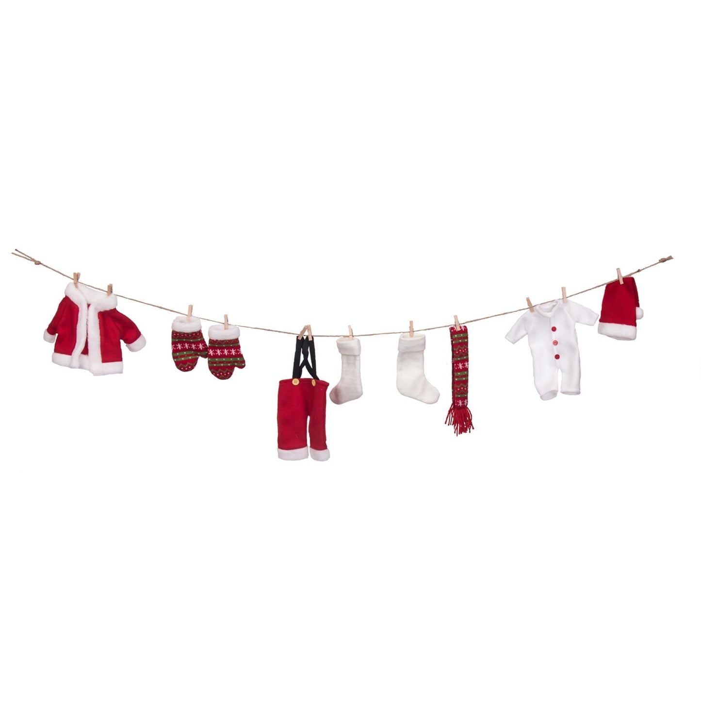 Santa Clothes Garland