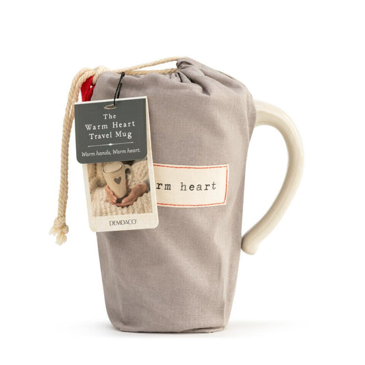 Warm Heart Travel Mug