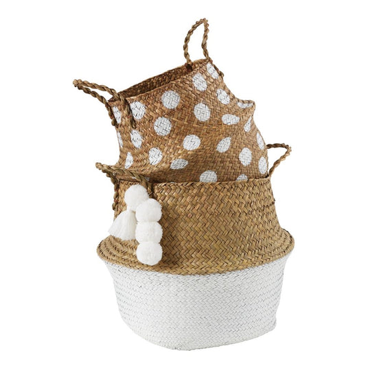 Neutral Collapsible Basket