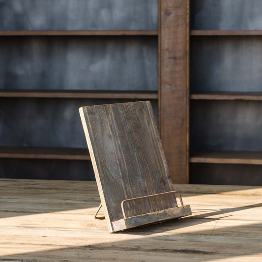 Aged Wooden Cook Book