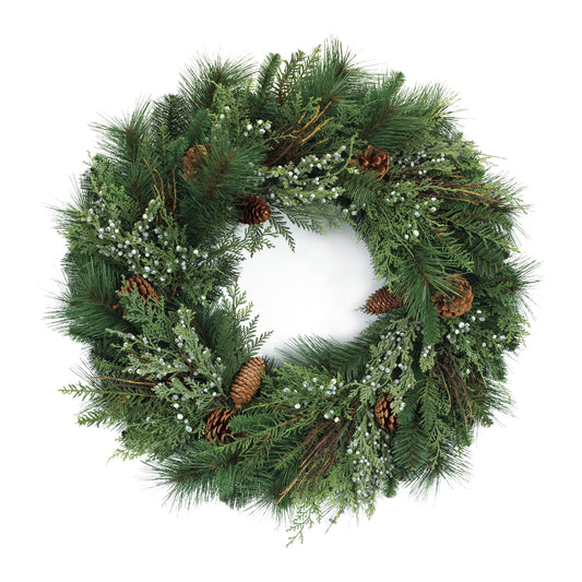 Pine and Juniper Wreath